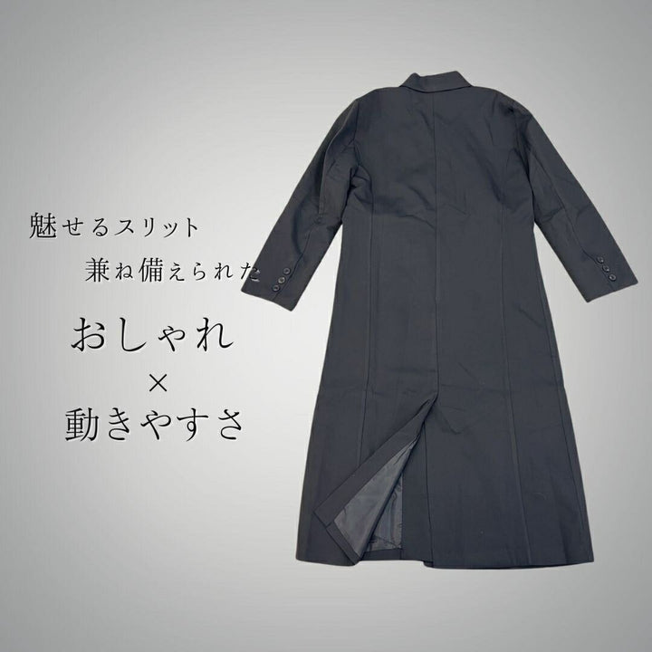 アウター ジャケット | レディース ロングトレンチコート 大きいサイズ 秋冬用