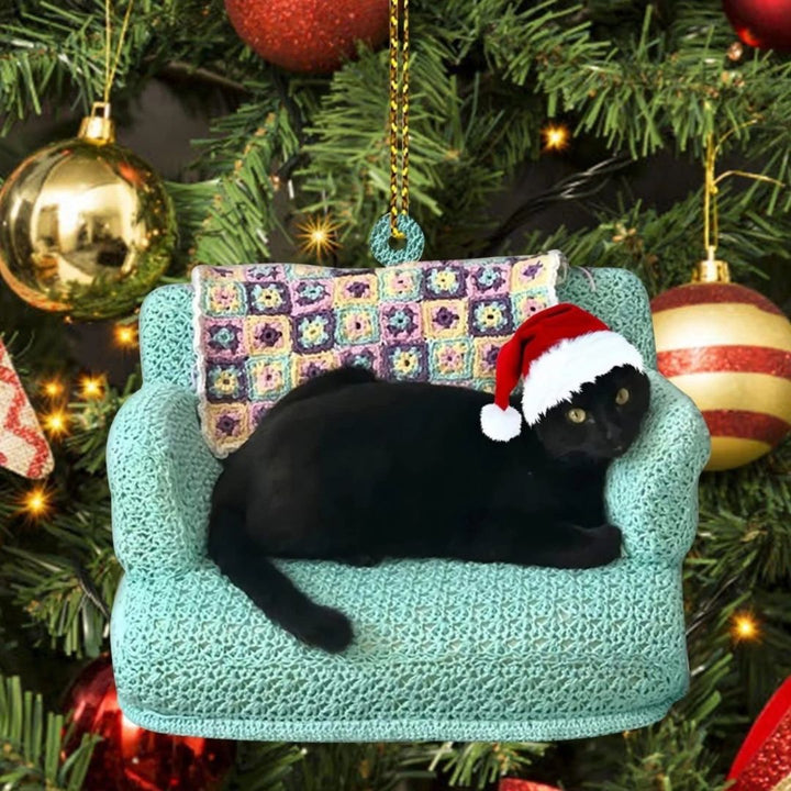 イベントグッズ | 猫とクリスマスツリーのアクリルオーナメント3種セット