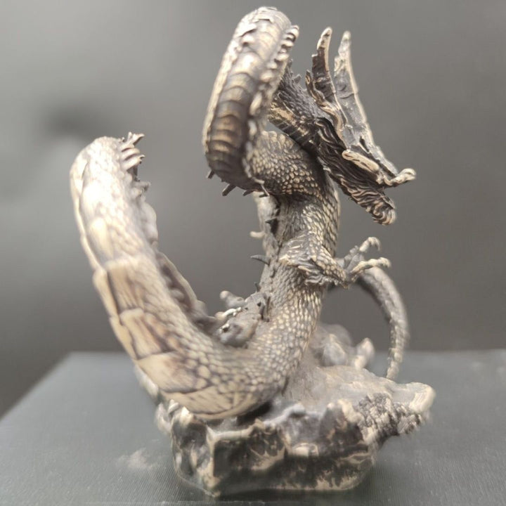 風水 インテリア | 風水龍 置物 5.5cm ゴールドorブラック - 開運金運向上