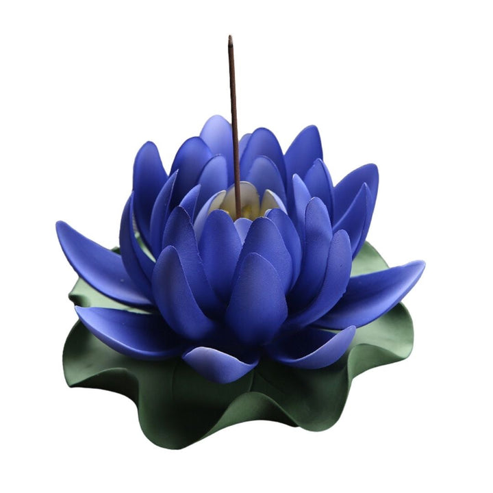 お香 | 蓮の花 お香立て インセンスホルダー - 選べる6カラー