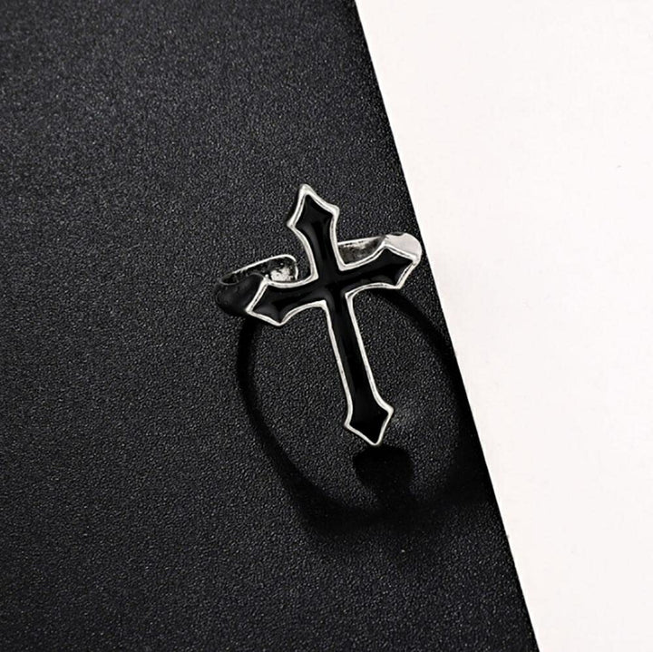 リング | シルバークロスリング 男女兼用 ストリートジュエリー