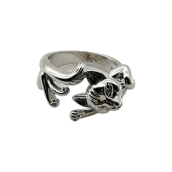 リング | 猫モチーフHIPHOP指輪 ジュエリーアクセサリー