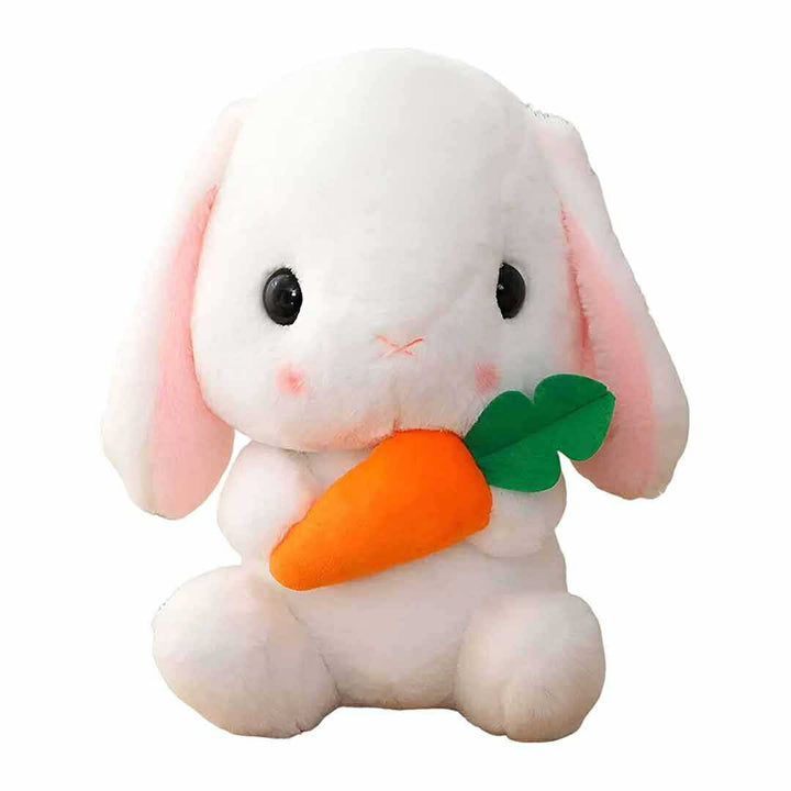 玩具 | 特大うさぎのぬいぐるみ抱き枕 - かわいい人参付き、誕生日・クリスマスギフトに最適