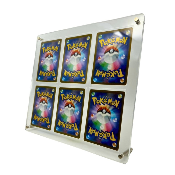 トレカケース | ポケモン・遊戯王対応 アクリル製トレカ保護ディスプレイケース 6枚収納