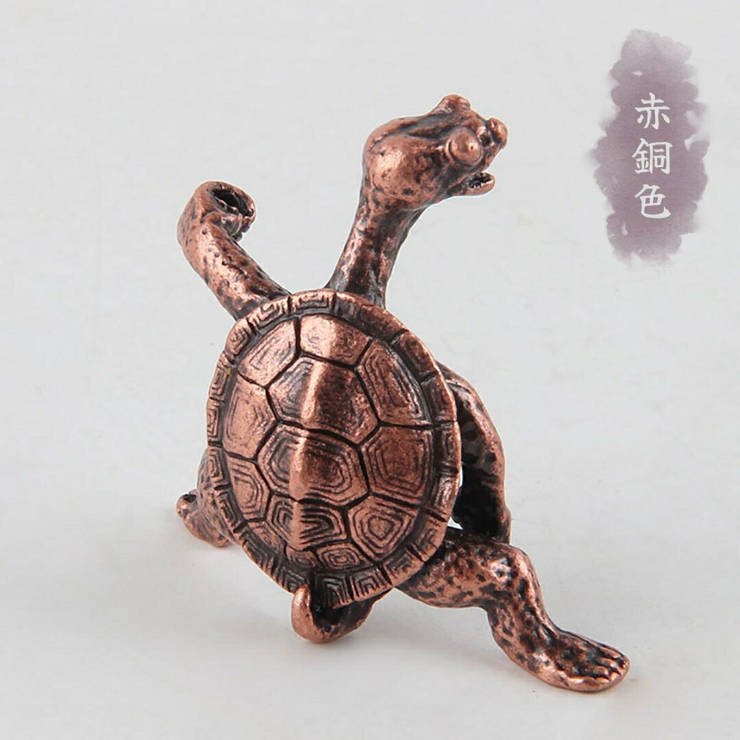 お香 | 荒ぶる亀のお香立て 選べる2カラー ブロンズゴールド