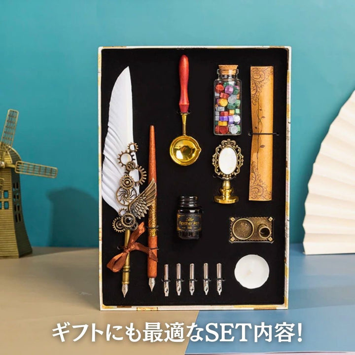 インテリアインテリア雑貨 その他 | フェザーペンセット 5交換先付き ギフト用