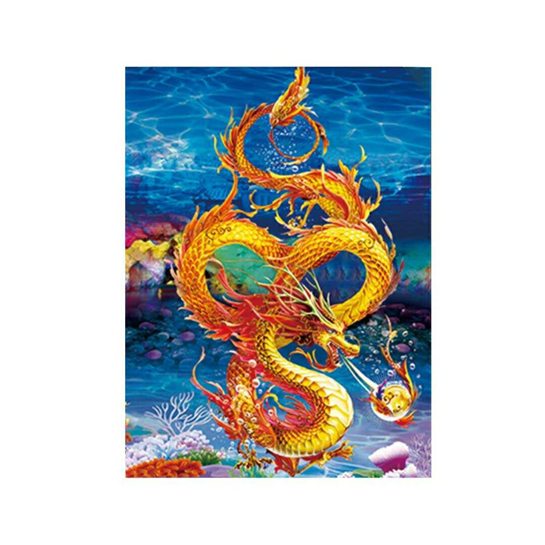 インテリア雑貨 その他 | 黄金龍3D立体アート絵画