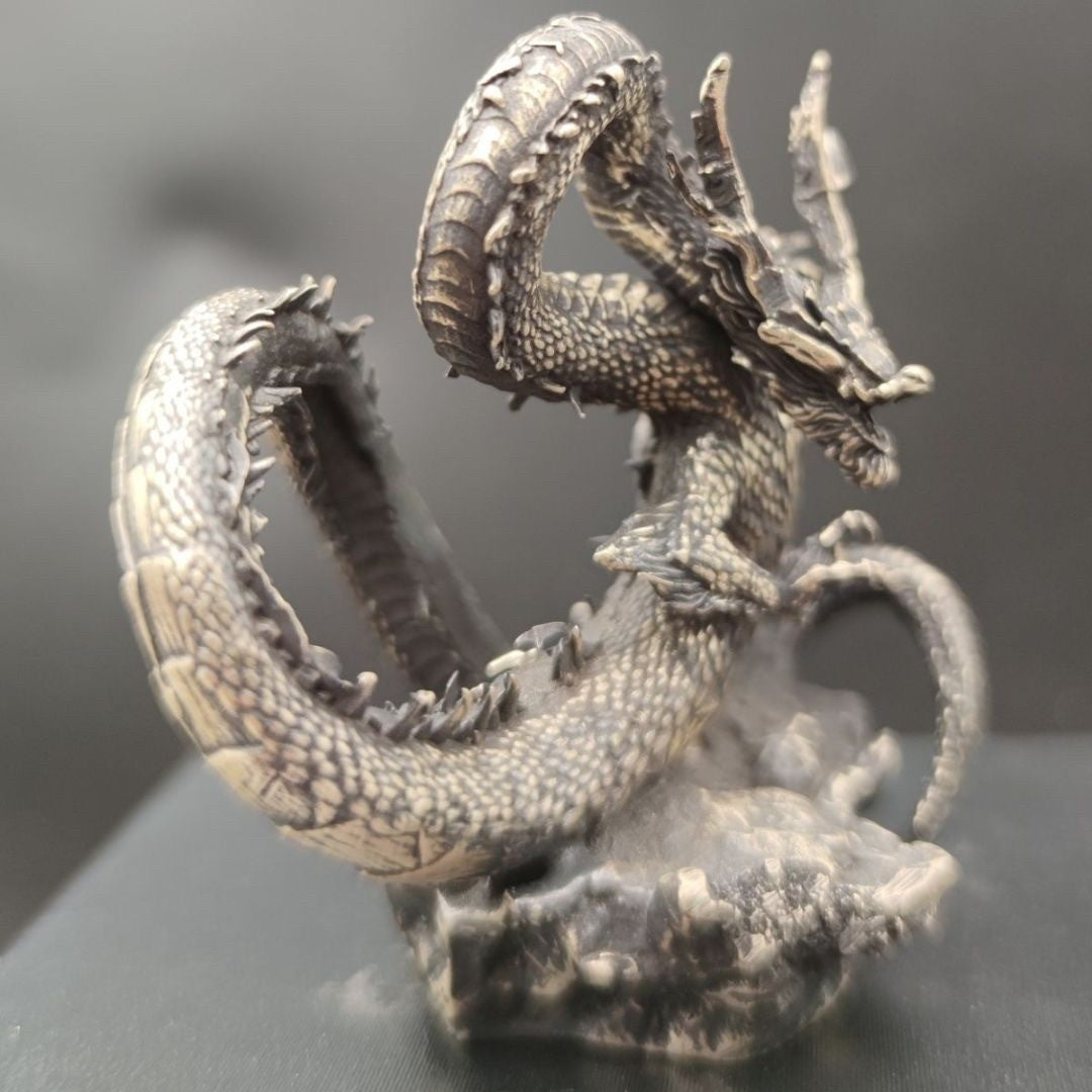 風水 インテリア | 風水龍 置物 5.5cm ゴールドorブラック - 開運金運向上
