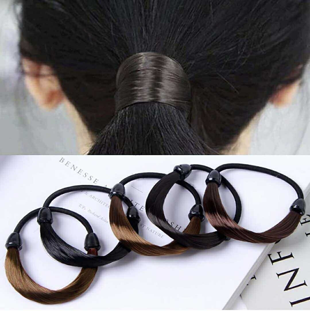 小物 その他 | ナチュラル風フェイクヘアゴム | 簡単結び・選べる3カラー