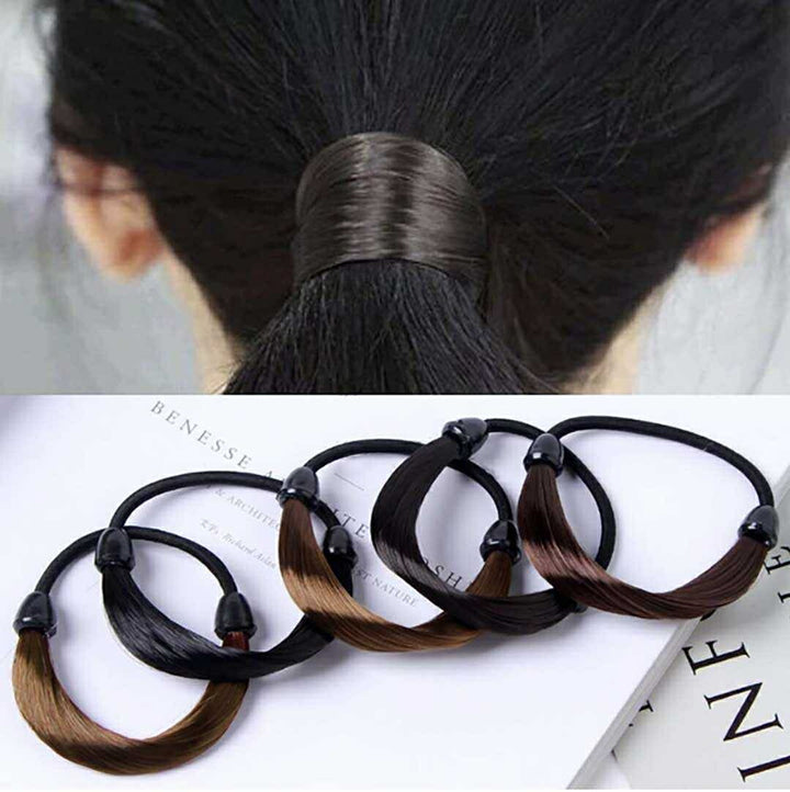 小物 その他 | ナチュラル風フェイクヘアゴム | 簡単結び・選べる3カラー