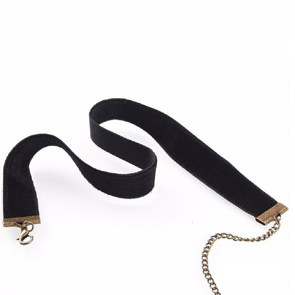 ネックレス | ベルベットリボンチョーカー ユニセックスフリーサイズ