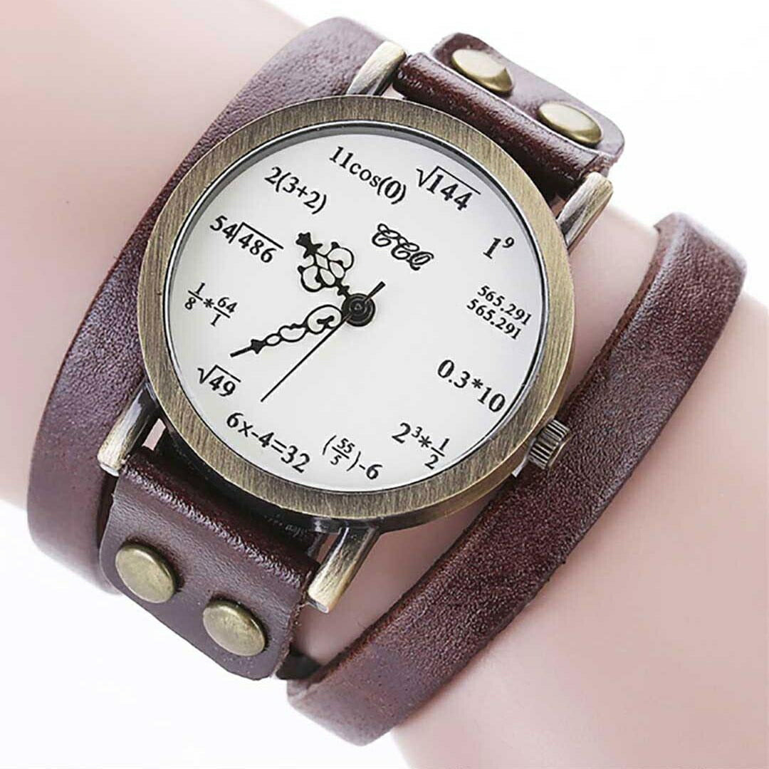 風水 時計 | 数式デザイン クォーツ腕時計 ユニセックス