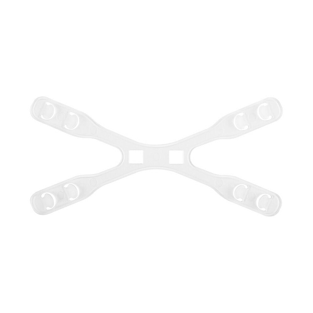 マスク | 快適X型マスクバンド【ホワイト/ブラック】