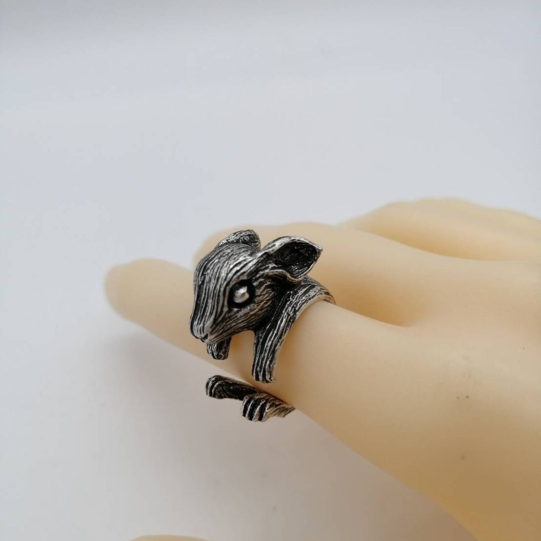 リング | ウサギモチーフ フリーサイズ リング