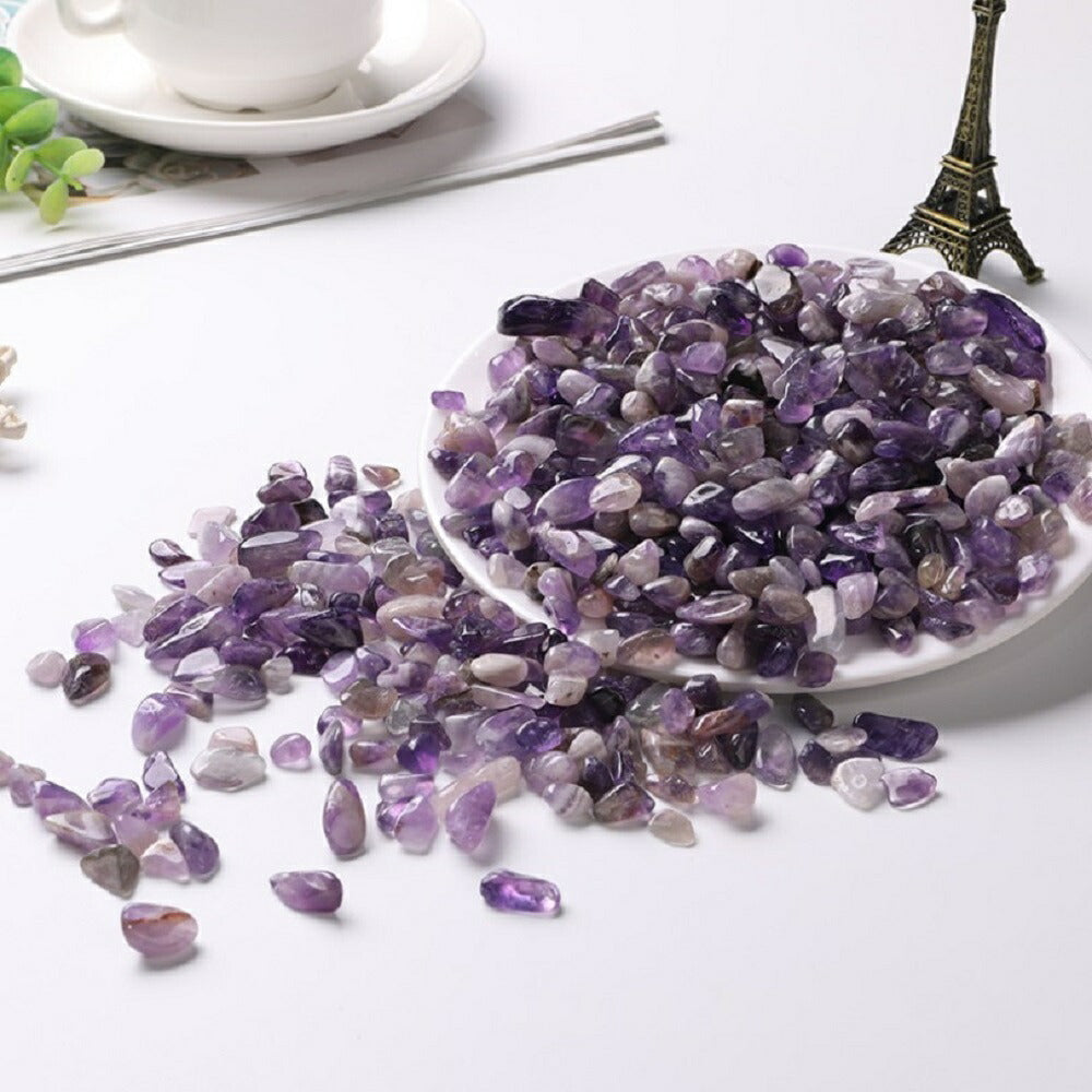 金運 開運 グッズ | アメジストさざれ石 風水開運アクセサリー
