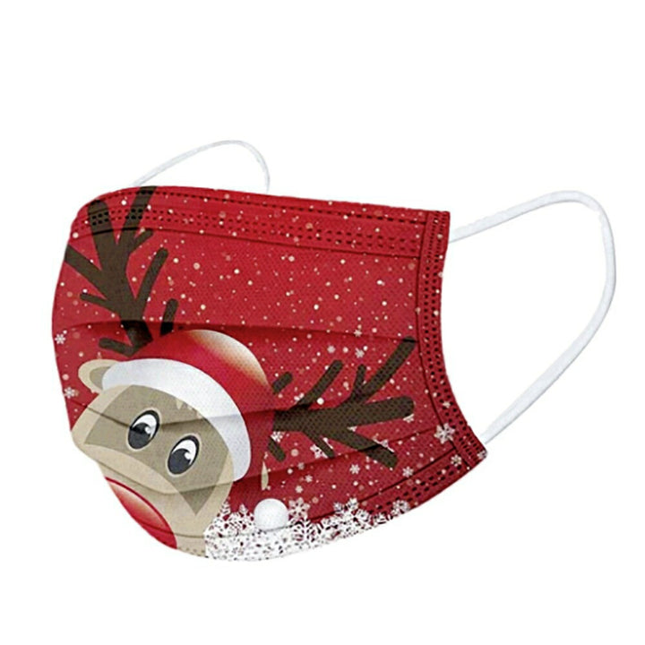マスク | クリスマスデザイン 立体ファッションマスク 10枚セット