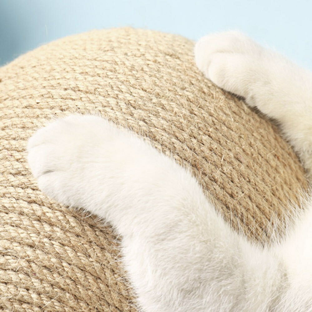 ペットグッズ | 猫用爪とぎボール - ストレス解消・耐摩耗設計