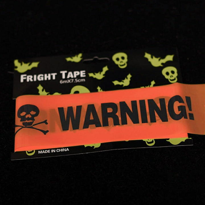 イベントグッズ | ハロウィン 装飾 ドクロ警告テープ