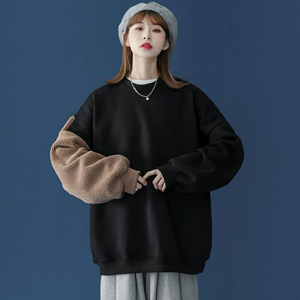 小物 その他 | ブラックテディベアトレーナー 秋冬韓国ファッション