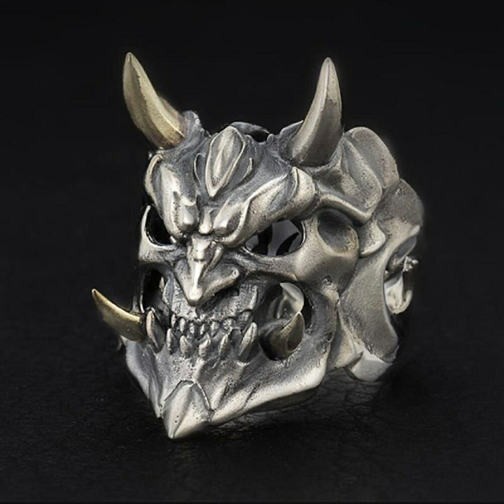 リング | ゴールド鬼角リング：開運・厄除けアクセサリー