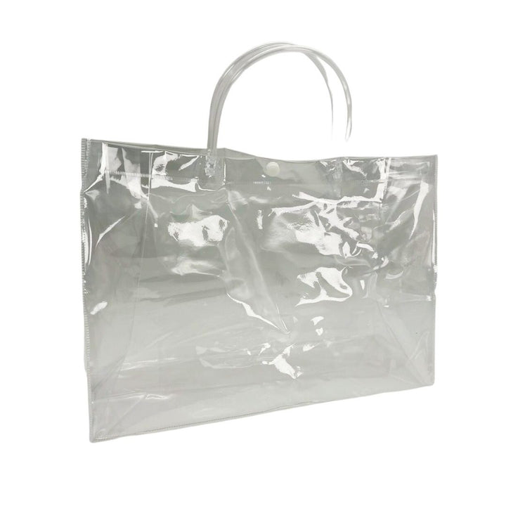 バッグ | 透明クリアトートバッグ 大きめ 防水・おしゃれ 男女兼用