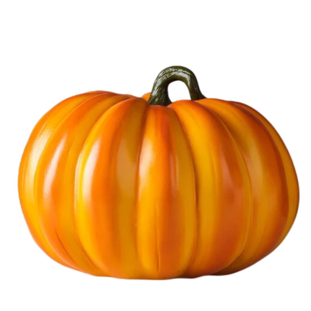 イベントグッズ | ハロウィン用リアルカボチャ置物 - 室内外対応、おしゃれ北欧デザイン