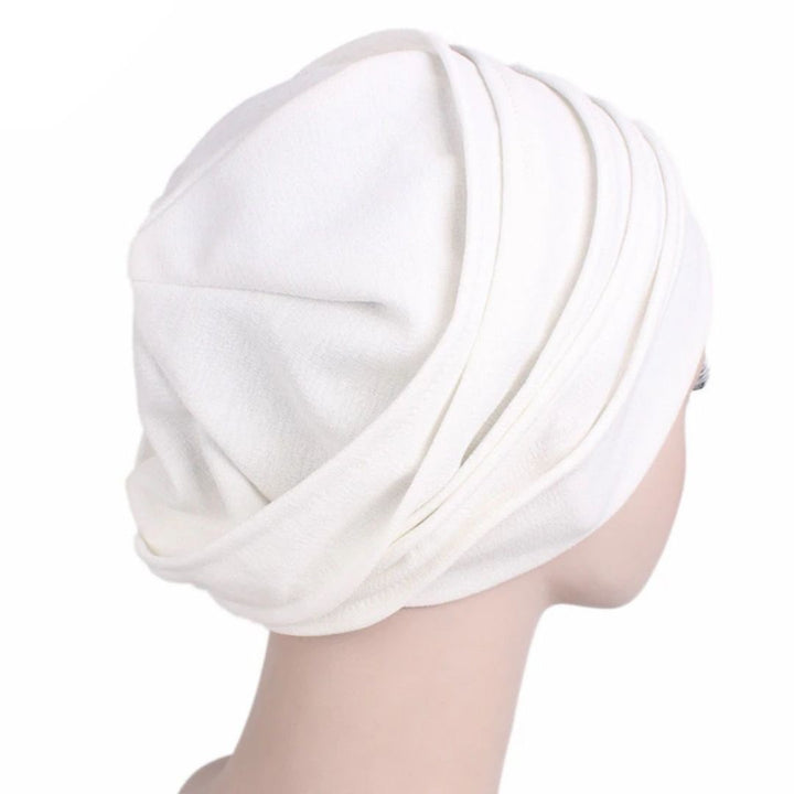 コスメティック | コットンポリエステル製ナイトキャップ：選べる6カラー、髪のダメージ軽減