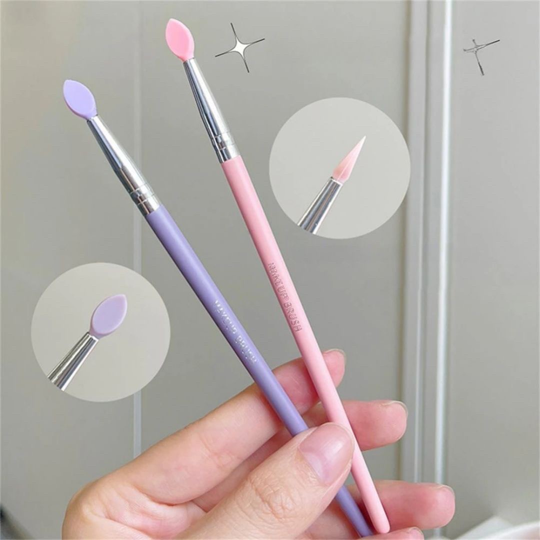 コスメティック | メイクブラシ10本セット シリコン多機能 全2色