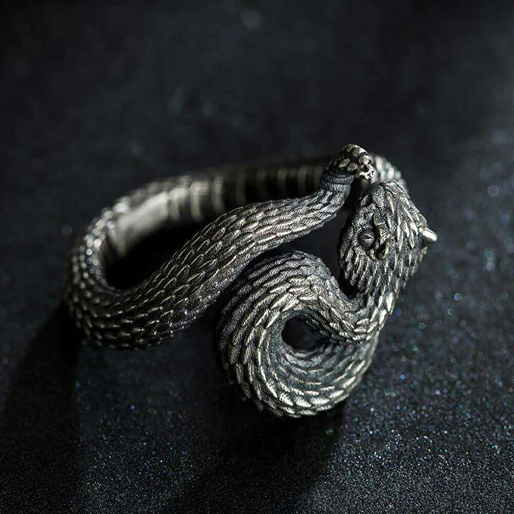 リング | スネークデザイン シルバーカラーリング メンズ・レディース