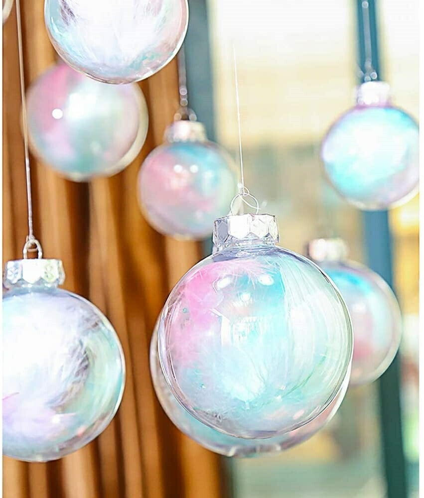 イベントグッズ | クリスマスツリー用透明オーナメント6個セット