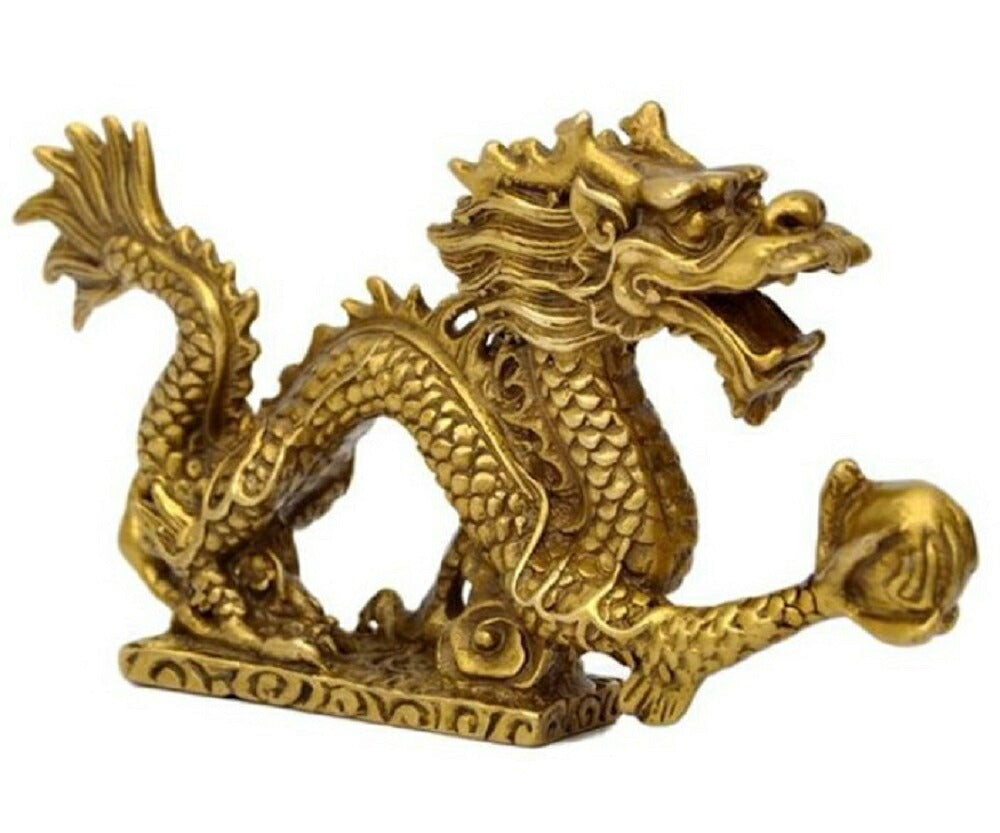 風水 インテリア | 金龍風水置物 - 開運厄除・財産運向上
