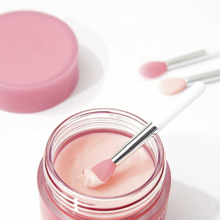 コスメティック | ピンクシリコン使い捨てリップブラシ100本セット - プロ＆業務用