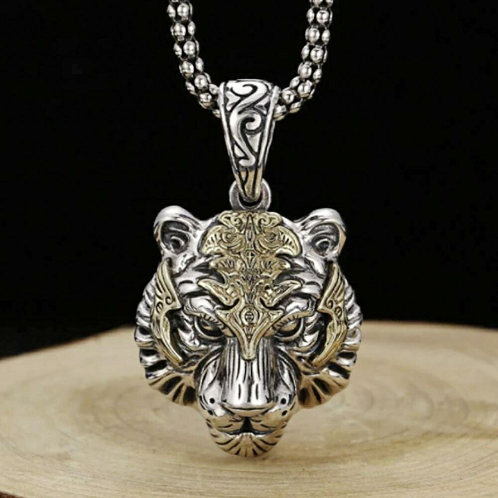ネックレス | タイガーモチーフ メンズネックレス 開運ジュエリー
