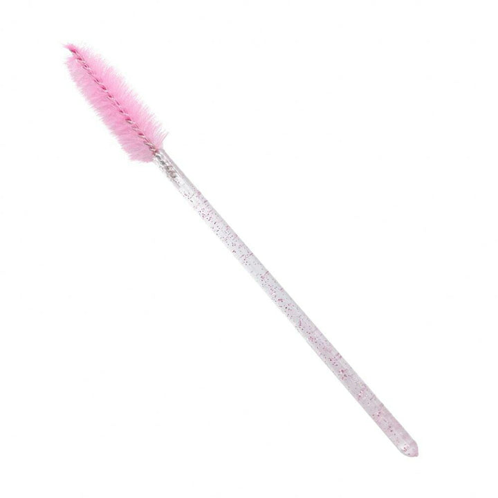 コスメティック | ピンク使い捨てアイラッシュブラシ10本セット