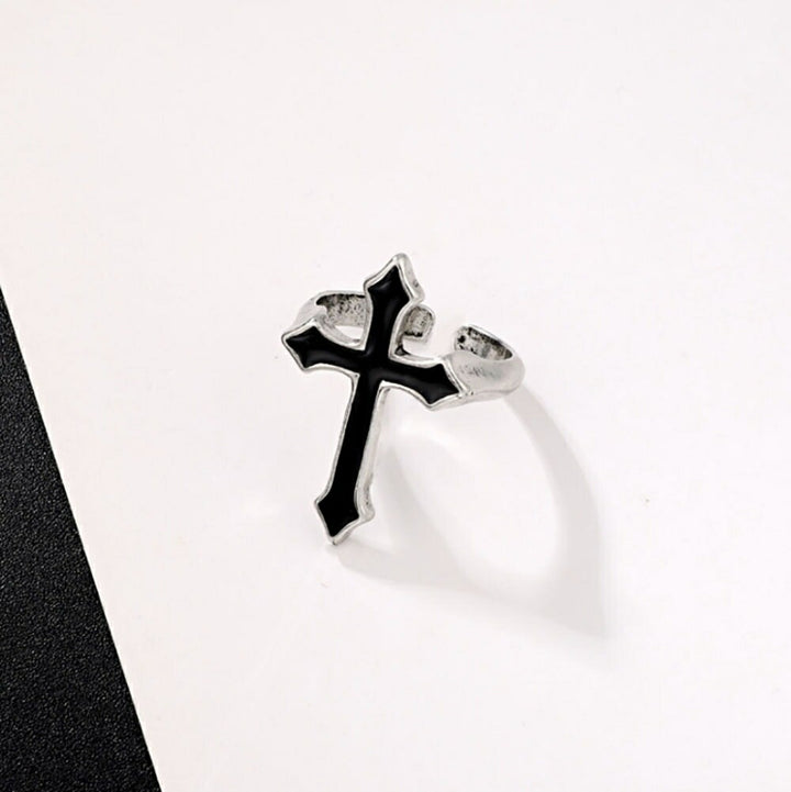 リング | シルバークロスリング 男女兼用 ストリートジュエリー