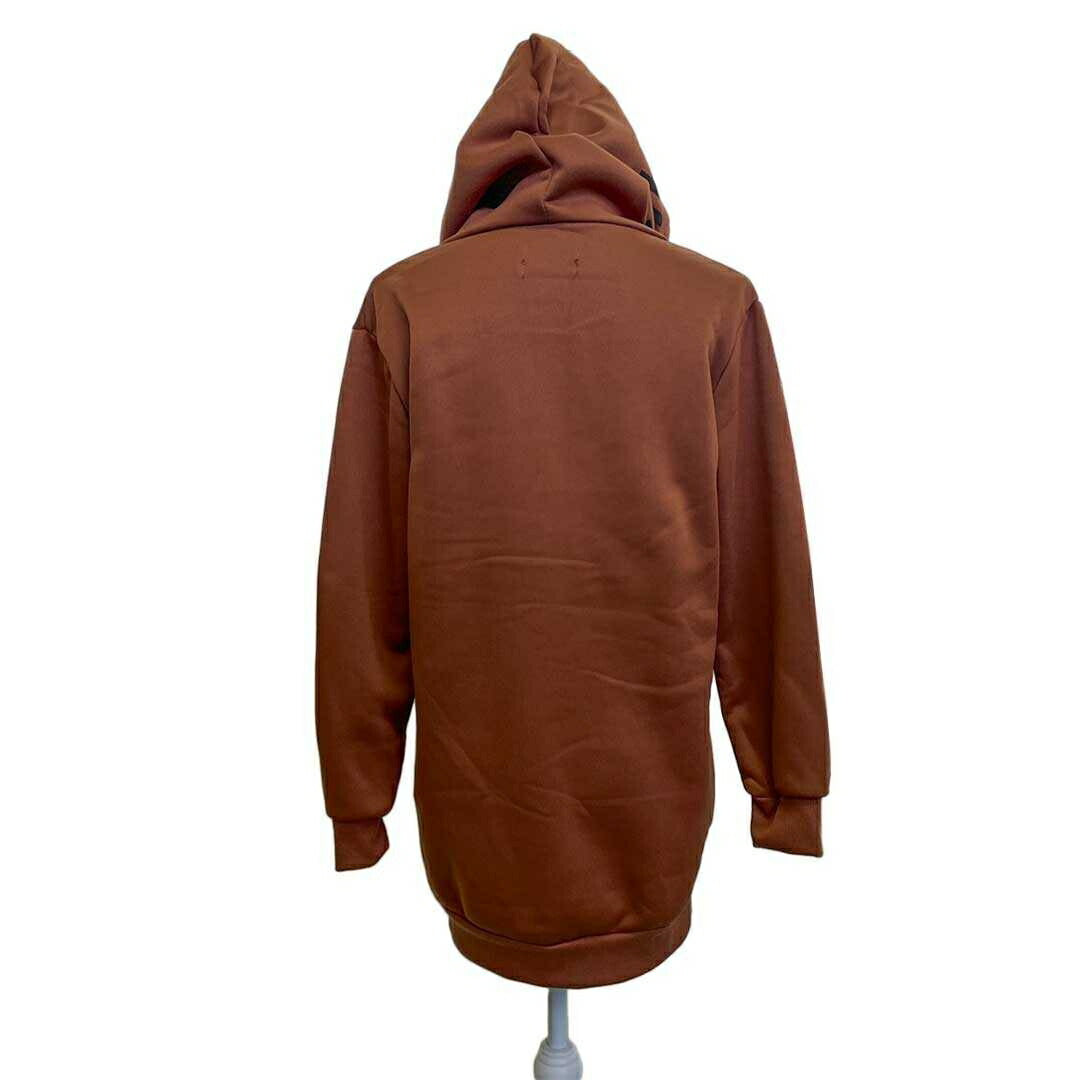 パーカー 女性 | ビッグシルエット フード付きパーカー 秋冬用