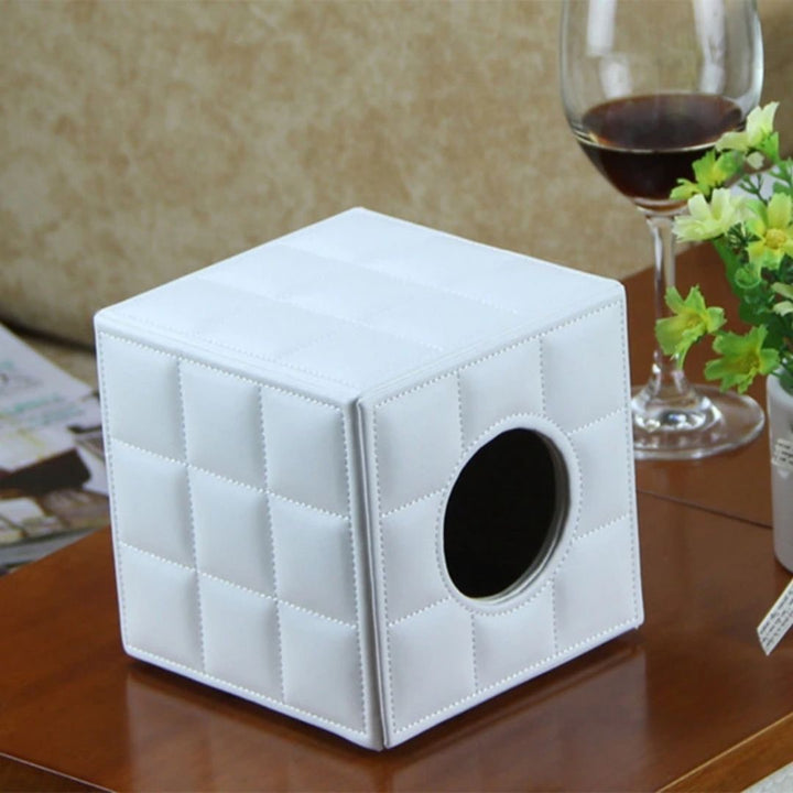 インテリア雑貨 その他 | 北欧風PUレザー・トイレットペーパーホルダー（ホワイト/ブラック）