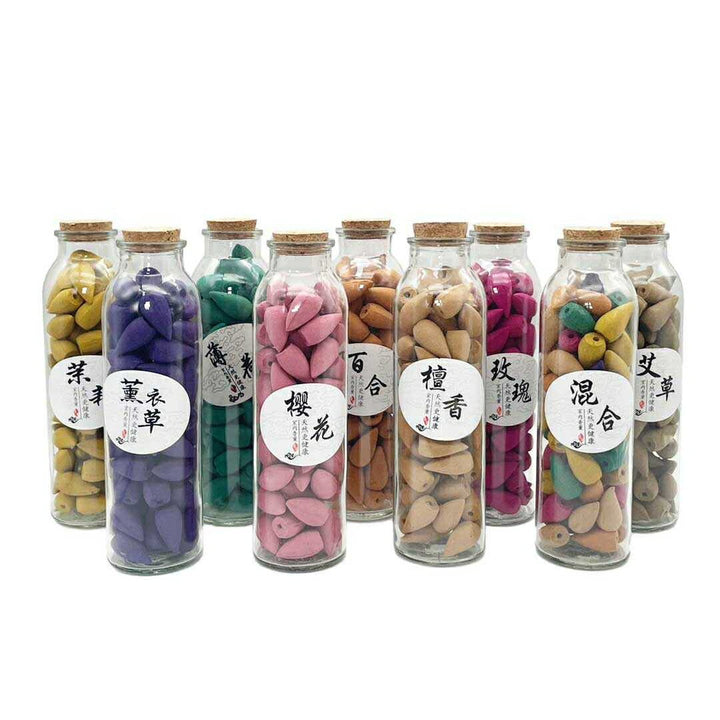 お香 | 逆流香コーン9種セット - 癒しのフレグランス付き