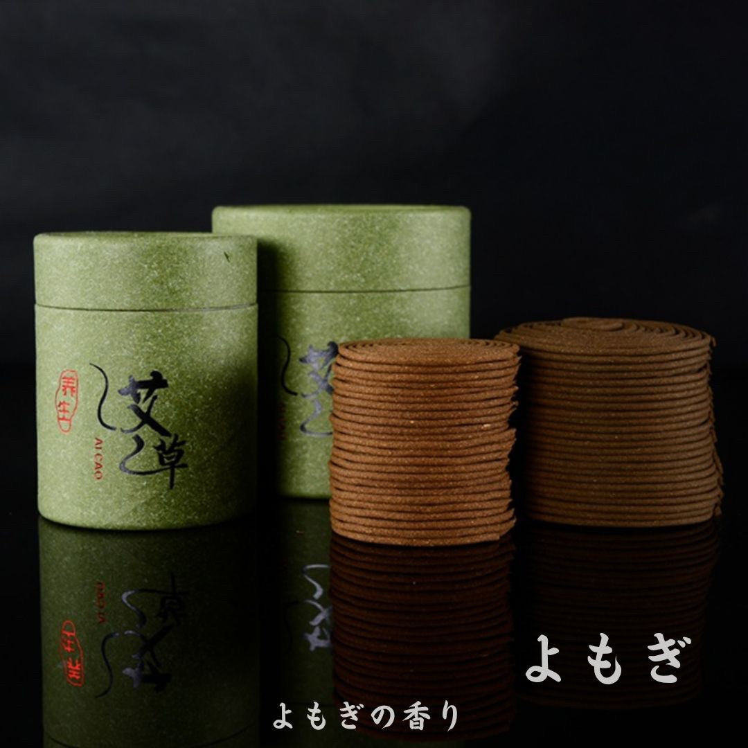 お香 | 白檀・よもぎ・沈香の天然うずまきお香 - リラックス＆癒しの香り