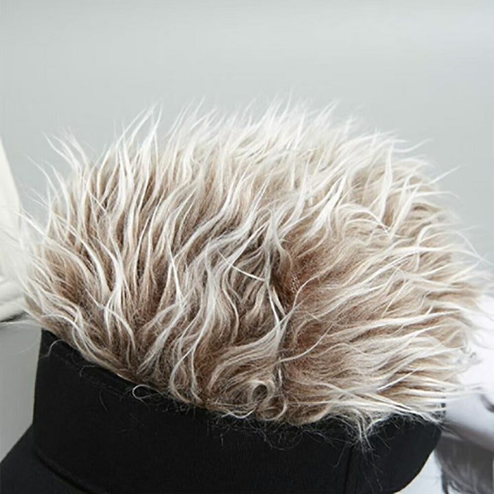 キャップ | シルバーorブラウン メンズ用ヘアバイザー ゴルフ・アウトドア対応