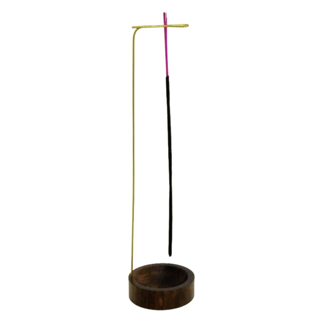 お香 | 木製吊り下げ式お香立て - インテリア兼用香炉