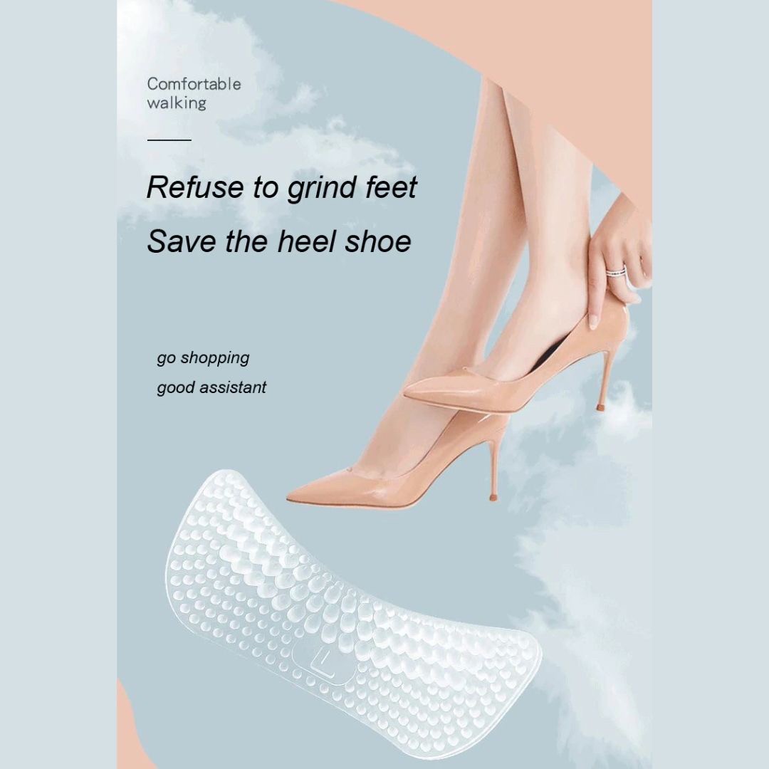 かかと 靴擦れ 防止 | かかとパッド シリコン クリアタイプ - 靴擦れ防止・サイズ調整用