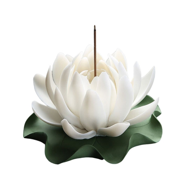 お香 | 蓮の花 お香立て インセンスホルダー - 選べる6カラー