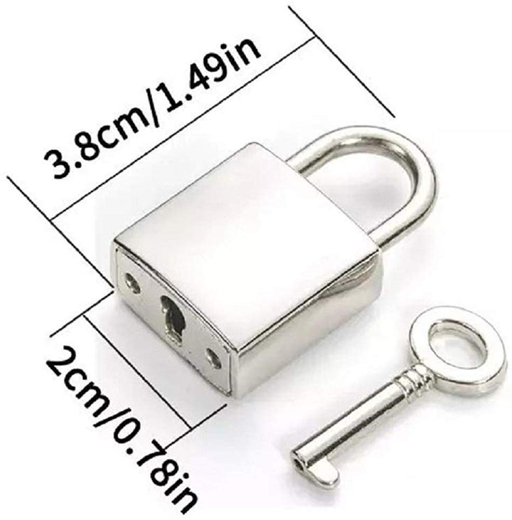 ネックレス | 南京錠＆キーペンダント ロングチェーンネックレス - ユニセックス