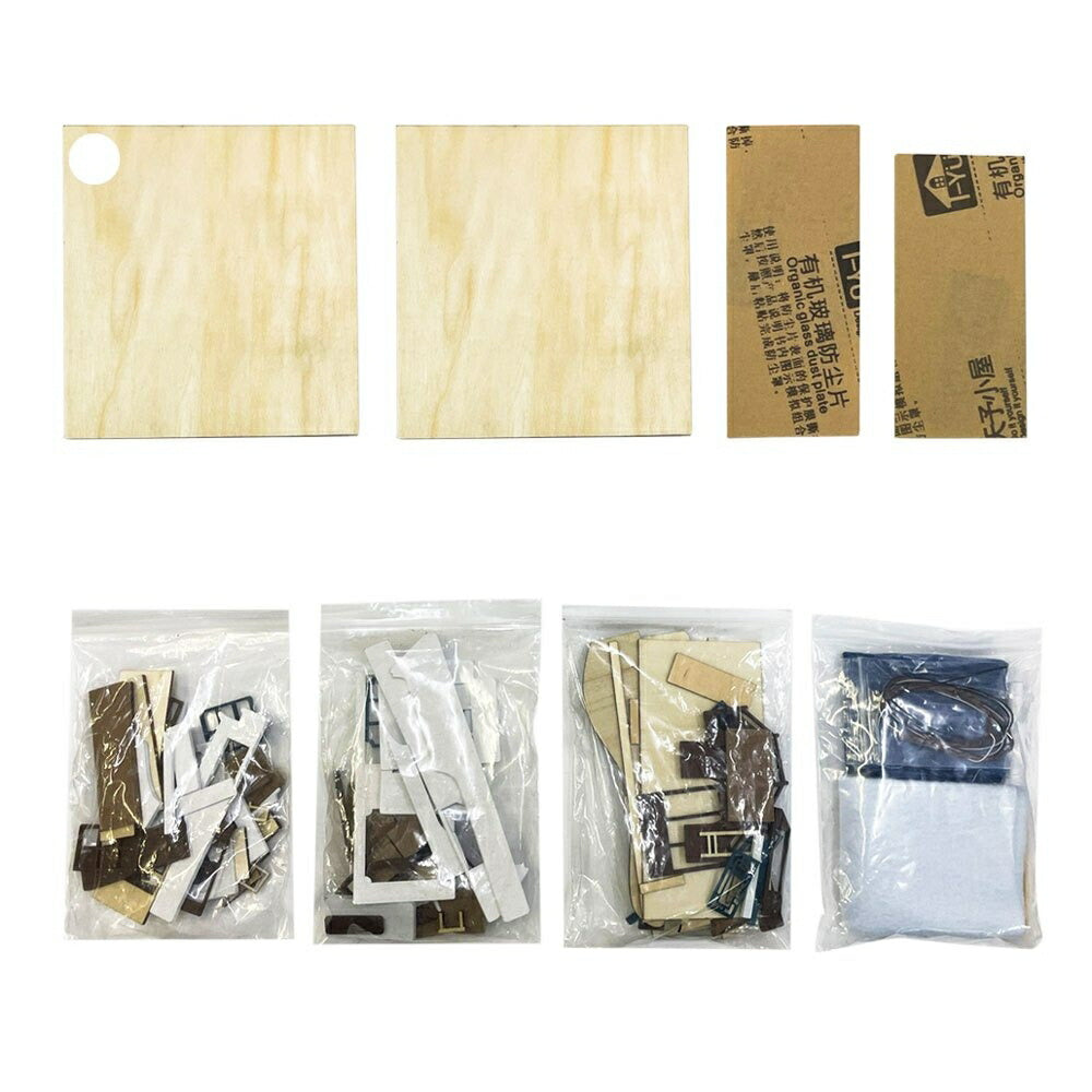 玩具 | 本棚ミニチュアドールハウスキット：中華街の秘密商店街