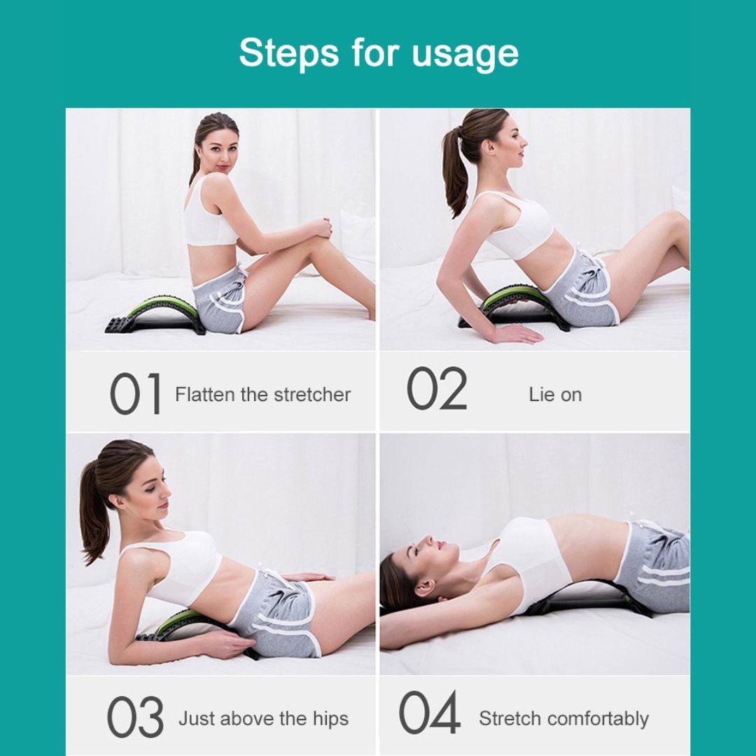 アウトドア用品 その他 | 背中・腰痛改善マッサージ機 4段階調節可能