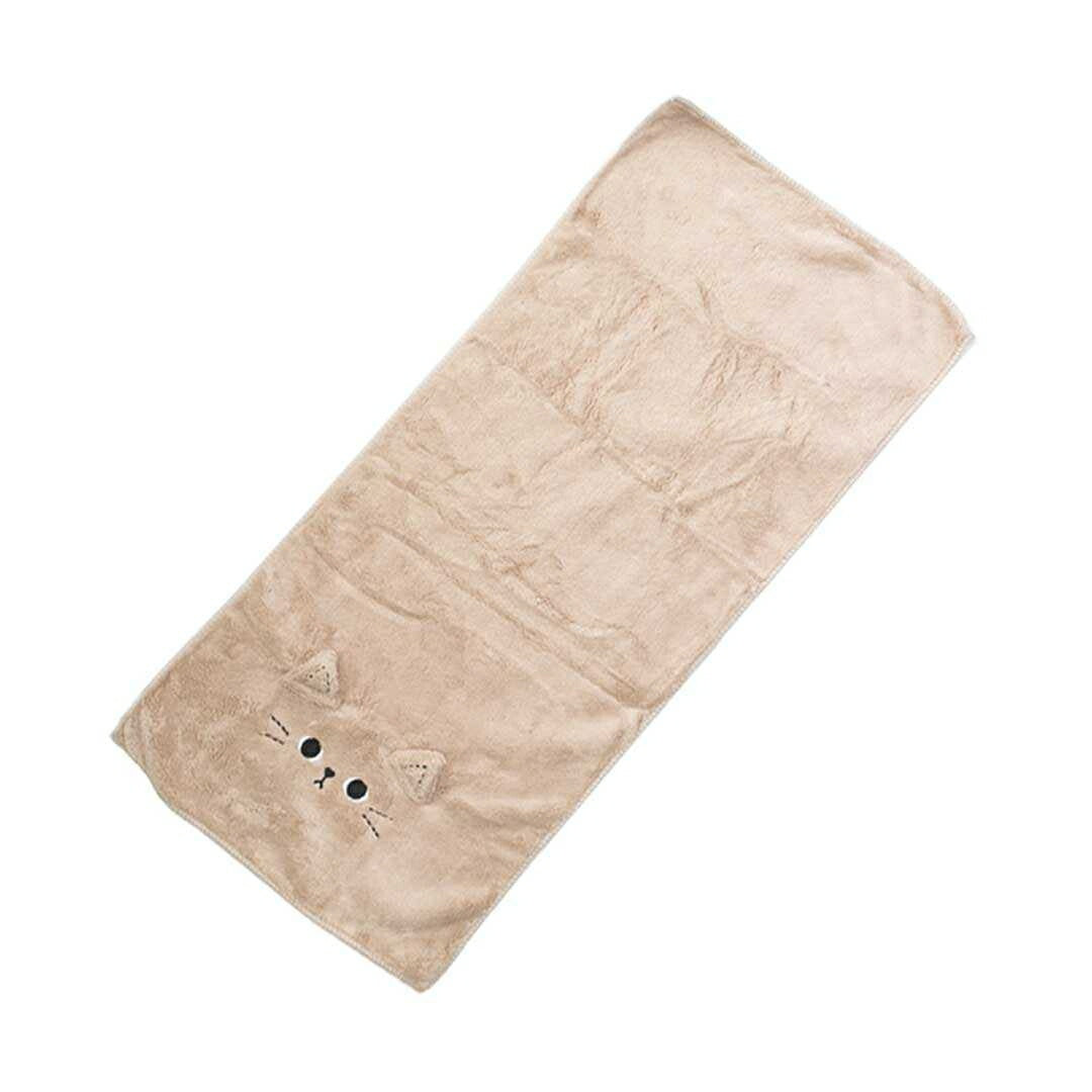 インテリア雑貨 その他 | 猫柄マイクロファイバーハンドタオル（全3カラー・速乾）