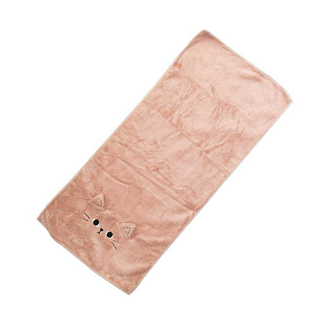 インテリア雑貨 その他 | 猫柄マイクロファイバーハンドタオル（全3カラー・速乾）
