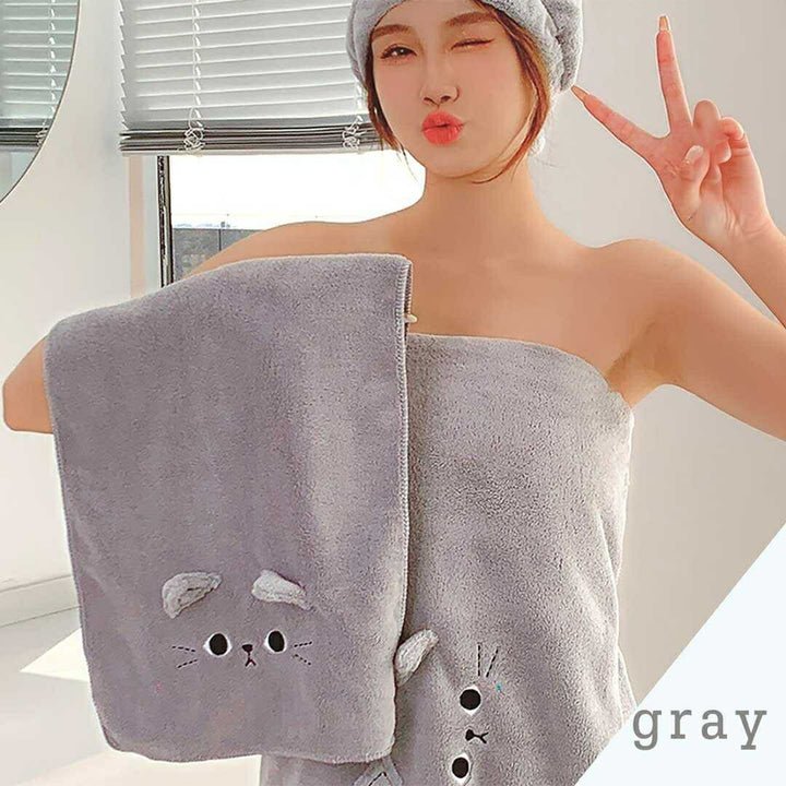 インテリア雑貨 その他 | 猫柄マイクロファイバーハンドタオル（全3カラー・速乾）