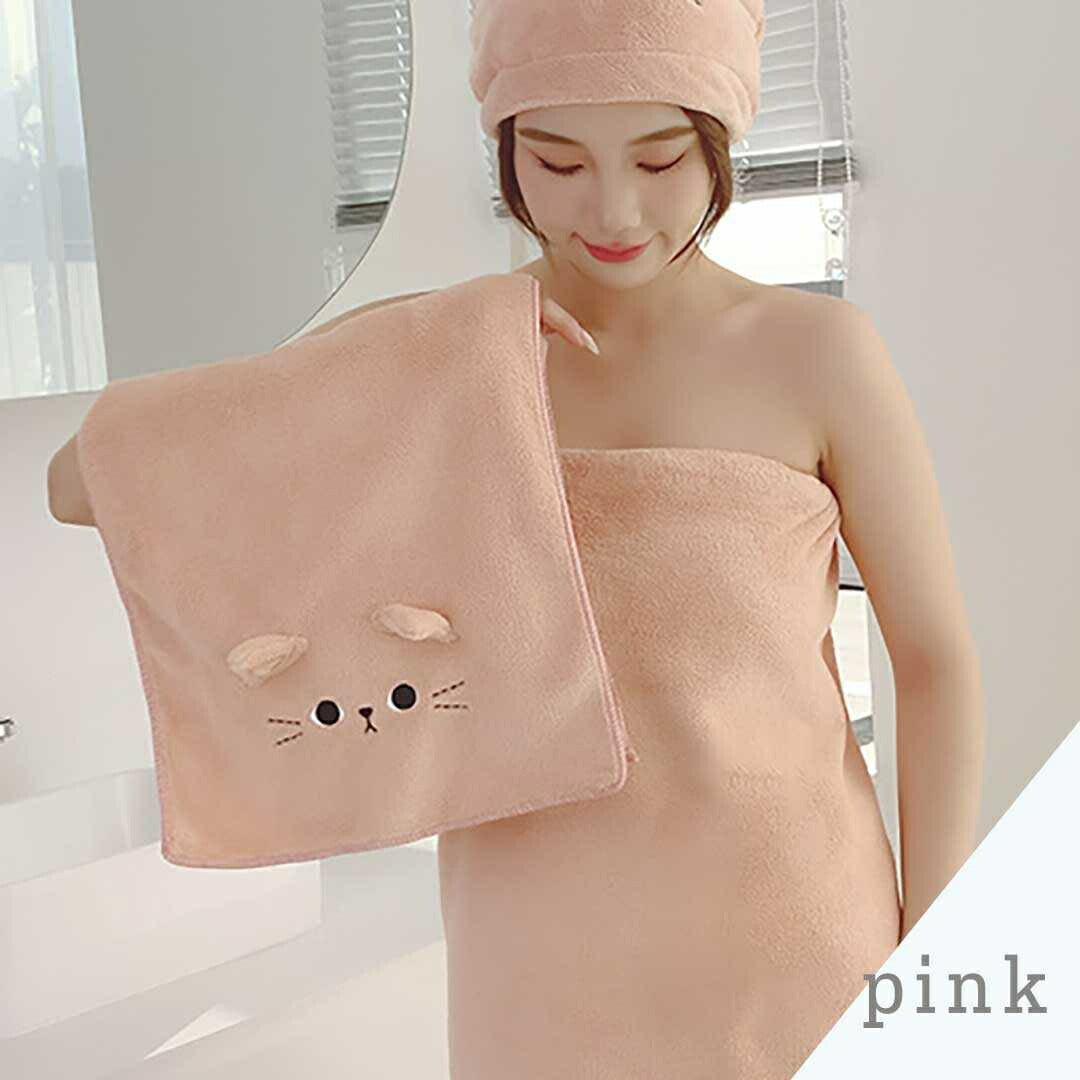 インテリア雑貨 その他 | 猫柄マイクロファイバーハンドタオル（全3カラー・速乾）